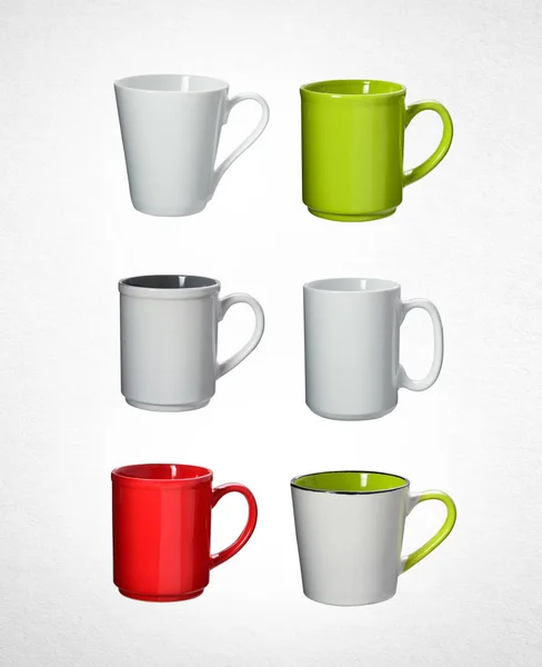 Cup or ceramic mug on the background. — Stock Photo, Image