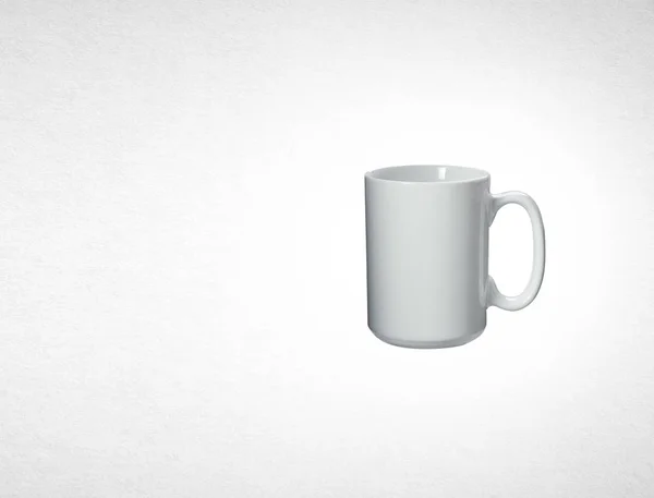 カップや背景に陶器のマグカップ. — ストック写真
