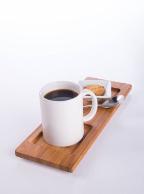 kahve veya kahve ile arka plan çerezleri.