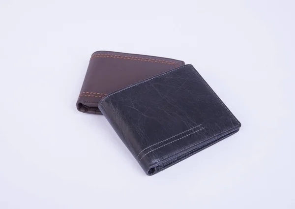 Brieftasche oder sortierte Geldbörse auf einem Hintergrund. — Stockfoto