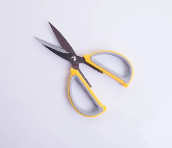 Scissors or kitchen scissors on a background. — Stock Photo, Image