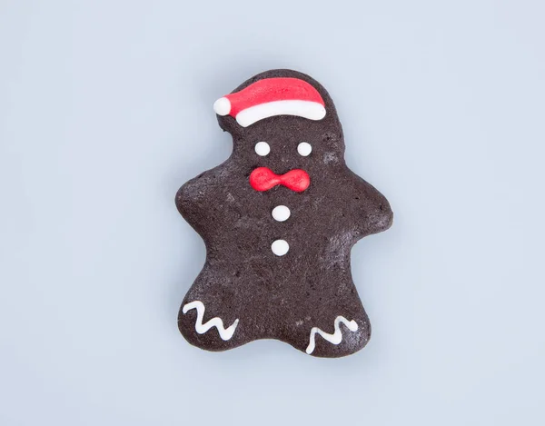 ケーキのデコレーションやバク クリスマスの手作りジンジャーブレッド クッキー — ストック写真