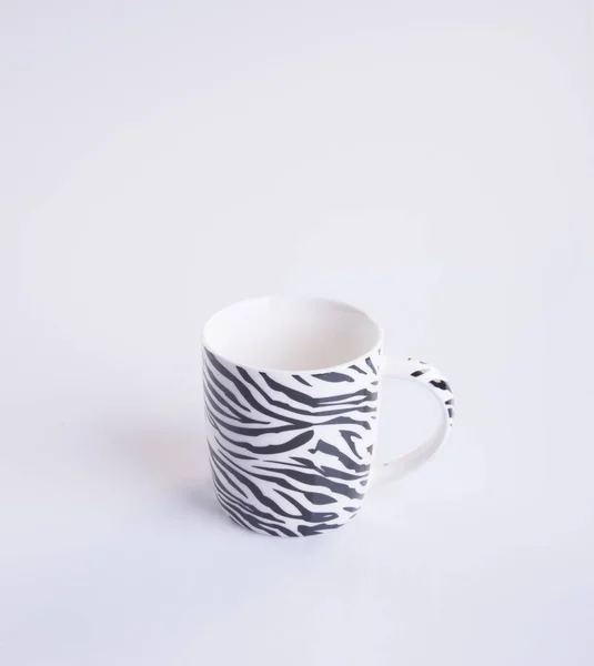 Чашка або керамічний кухоль на фоні . — стокове фото