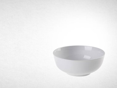 kase ya da arka plan üzerinde seramik tabak.