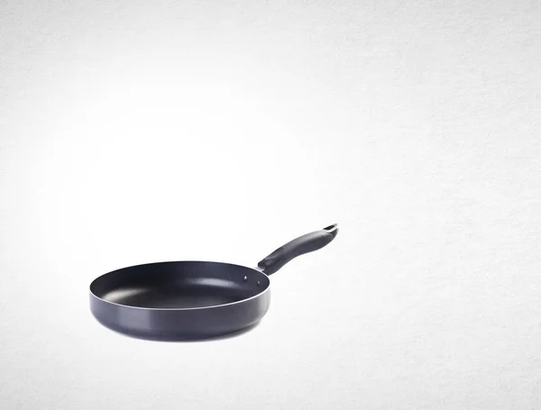 Pan Metal Frying Pan Background — Stock Photo, Image