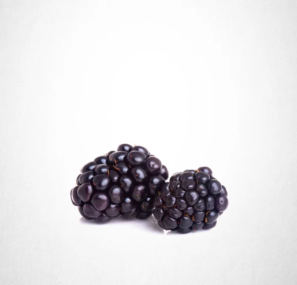 Blackberry Aislado Sobre Fondo Blanco — Foto de Stock