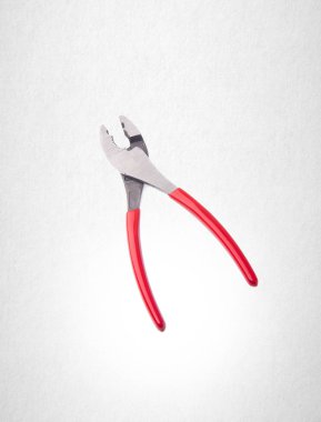 Pense veya bir arka plan üzerinde el ile aracı