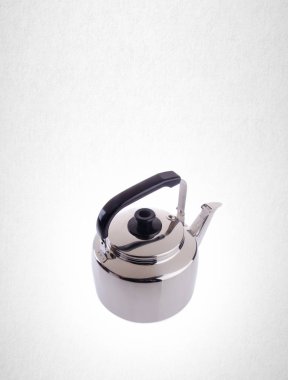 su ısıtıcısı veya arka plan üzerinde paslanmaz çelik su ısıtıcısı.