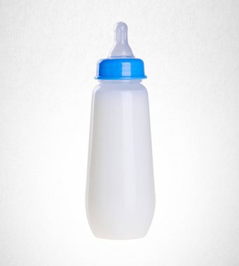 Biberon süt zemin üzerine