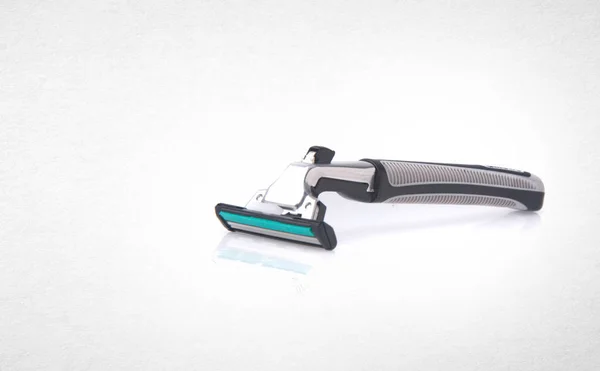 Tıraş Makinesi Veya Bir Arka Plan Üzerinde Emanet Tıraş Makinesi — Stok fotoğraf