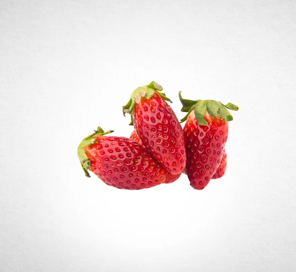 Strawberry Fresh Red Strawberry Background — Stock Photo, Image