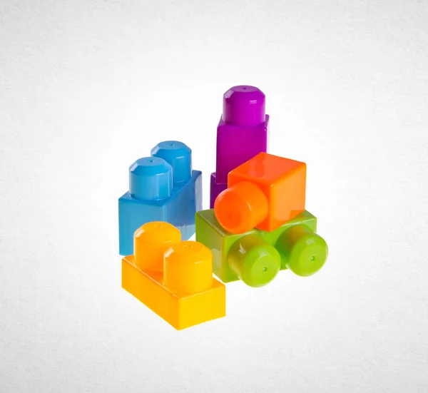 Πλαστικά Οικοδομικά Τετράγωνα Lego Μπλοκ Φόντο — Φωτογραφία Αρχείου