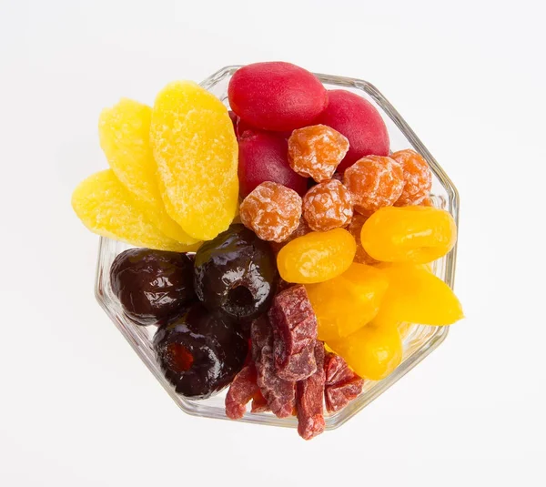 meyve ya da korunmuş mix meyve arka planda korunmuş.