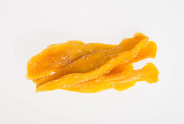 Sušené Mango nebo sušené Mango řezů, které na pozadí. — Stock fotografie