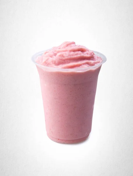 Jogurt lub jogurt lodu drick na tle. — Zdjęcie stockowe
