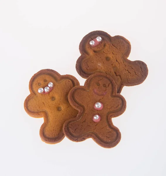 Cookie 圣诞饼干的背景 Cookie 姜饼曲奇的背景 — 图库照片