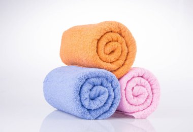 havlu. bir arka plan üzerinde havlu