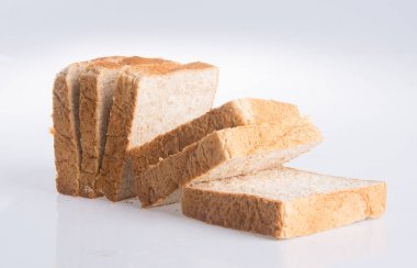 bir arka plan üzerinde ekmek dilimi