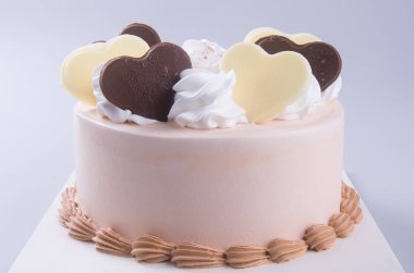 kek. Çikolatalı dondurmalı kek