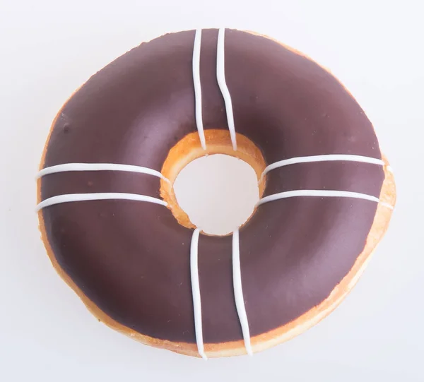 Donut Schokoladendonuts Hintergrund — Stockfoto