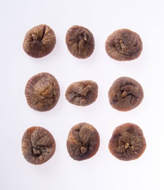 kuru incir veya arka planda doğal kuru incir