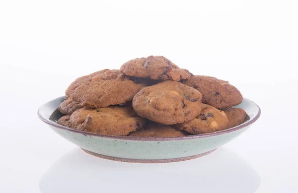 Galletas. cookies en el fondo —  Fotos de Stock