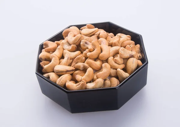 Nötter Cashewnötter Bakgrund — Stock fotografie