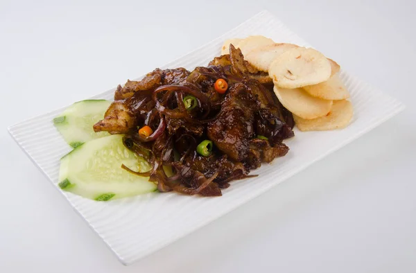 Cerdo Cocina China Comida Asiática — Foto de Stock