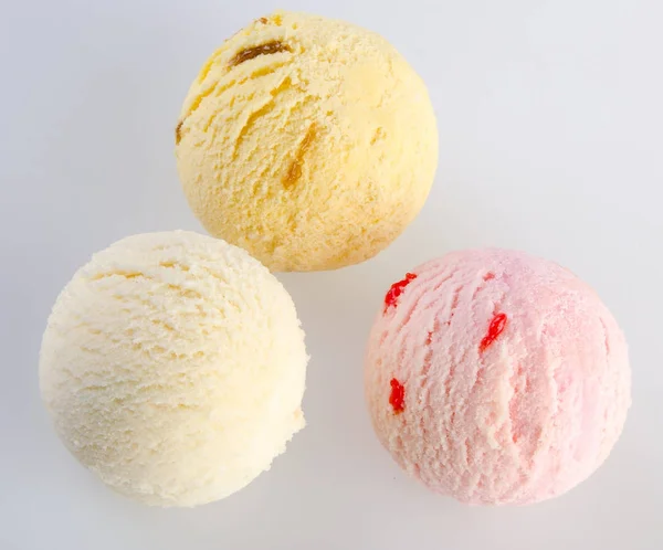 아이스크림 종입니다 백그라운드에 아이스크림 — 스톡 사진