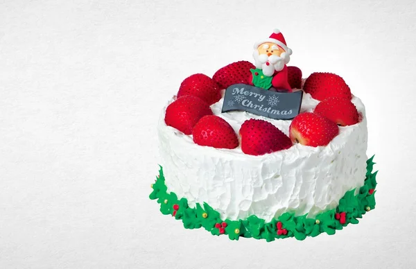 Ciasto Lub Ciastka Świąteczne Santa Tle — Zdjęcie stockowe