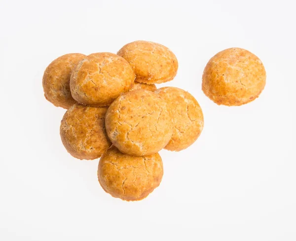 Pinda Koekjes Chinese Traditionele Pinda Cookies Een Achtergrond — Stockfoto