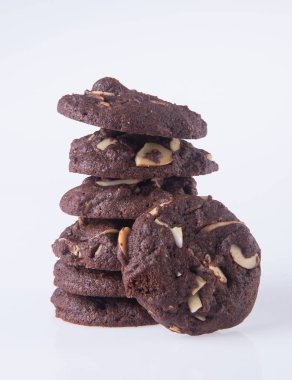 badem çikolata Çerezler özgeçmişlerine yongaları.