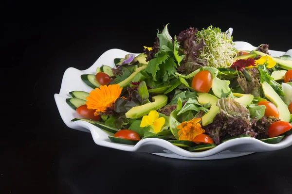 Salad. salad on the background — Stock Photo, Image