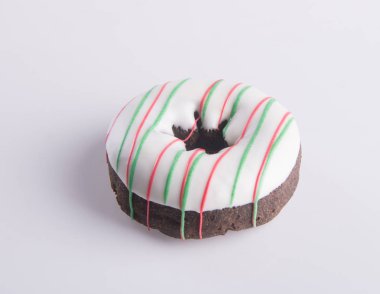 çörek. bir arka plan üzerinde çörek