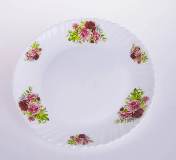 Plate Plate Background Ceramic Plate Background — Stock Photo, Image