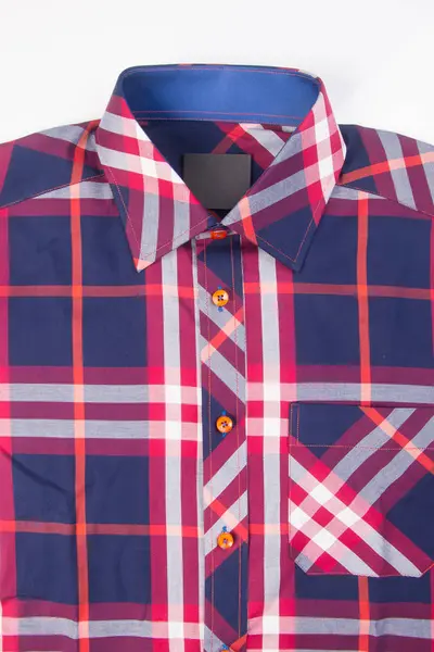 Camisa Mens Camisa Closeup Fundo — Fotografia de Stock