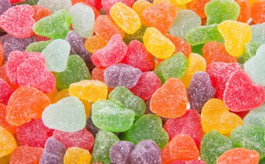 şekerler. bir arka plan üzerinde jöle şekerler. jöle şekerler bir backg üzerinde