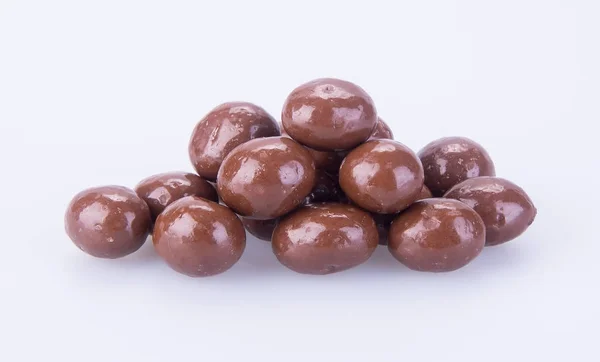 Chocolate balls. chocolate balls on a background — Stock Photo, Image