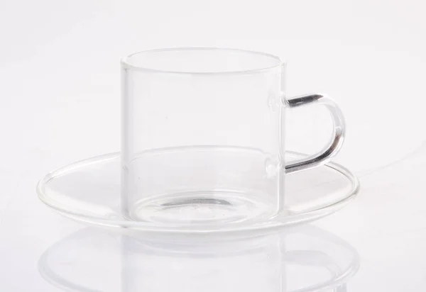 Glass cup. glass cup on a background. glass cup on a background — Stock Photo, Image