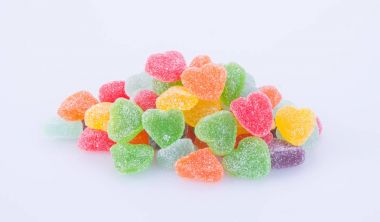 şekerler. bir arka plan üzerinde jöle şekerler. jöle şekerler bir backg üzerinde