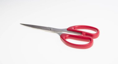 makas veya bir arka plan üzerinde çelik makas