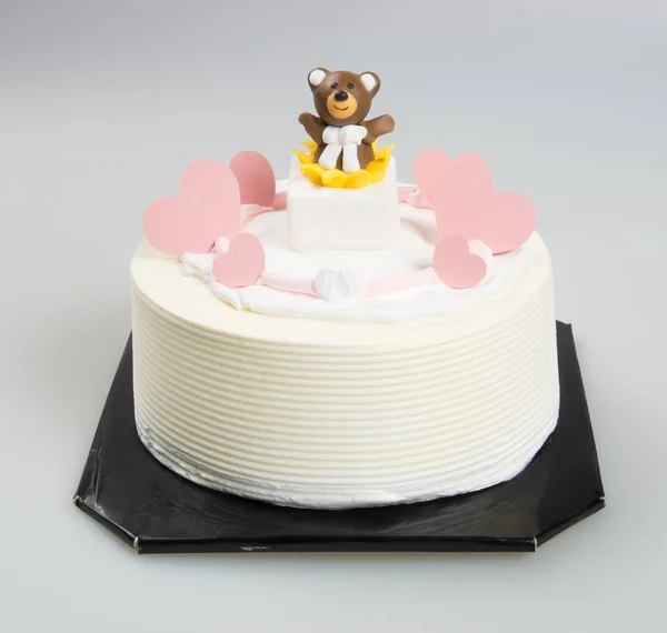 발렌티노 아이스크림 케이크 케이크 — 스톡 사진