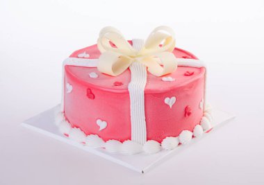 pasta, dondurma pasta arka plan üzerinde