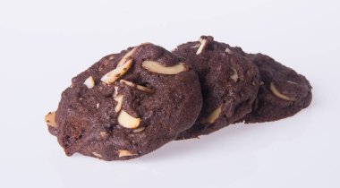 badem çikolata Çerezler özgeçmişlerine yongaları.