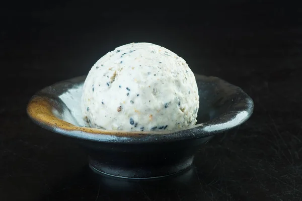 アイス クリーム。背景にアイス クリーム スクープ — ストック写真
