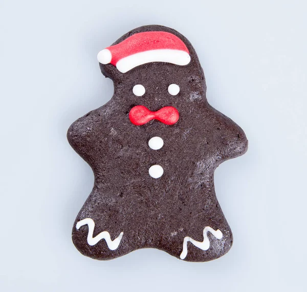 ケーキのデコレーションやバク クリスマスの手作りジンジャーブレッド クッキー — ストック写真