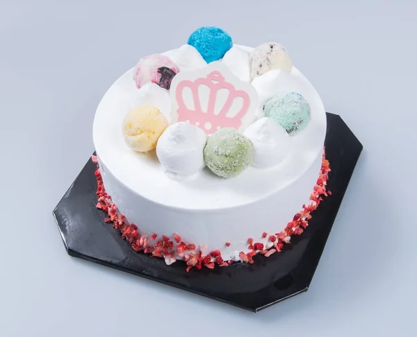 Cake of moeders dag taart met concept op een achtergrond. — Stockfoto
