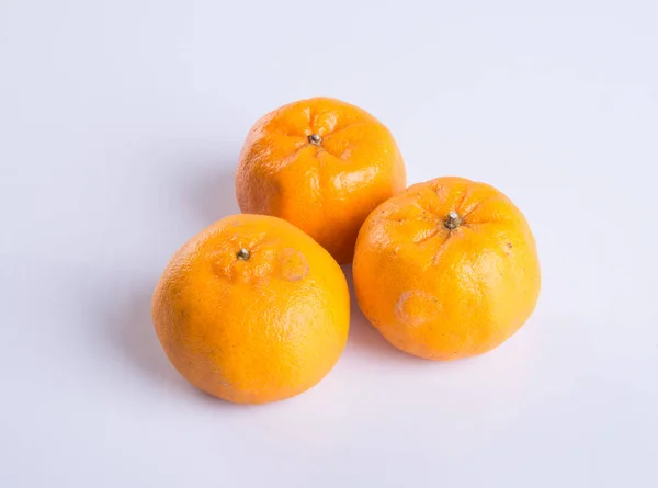 Mandarin orange or clementine on the background. — Stock Photo, Image