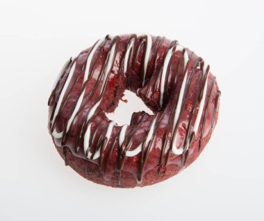 çörek veya bir arka plan üzerinde taze çörek.