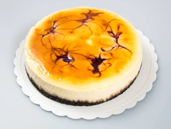 Cake or cheese cake on a background. — Stock Photo, Image